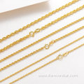 Chain Real Gold Rope Necklace